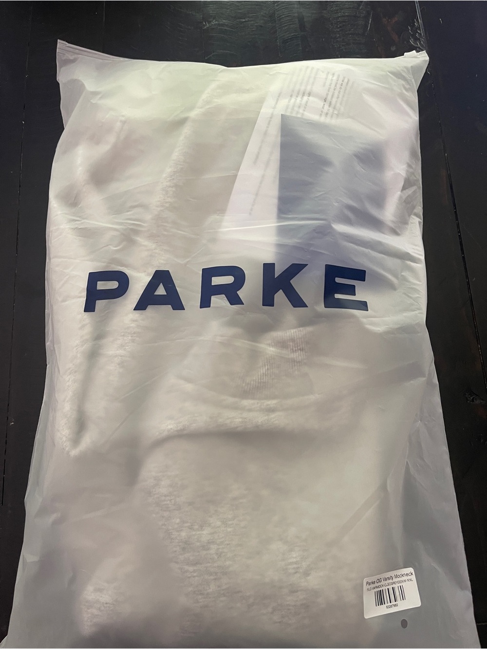Parke OG Varsity Mockneck NWT XXL - Picture 4 of 6